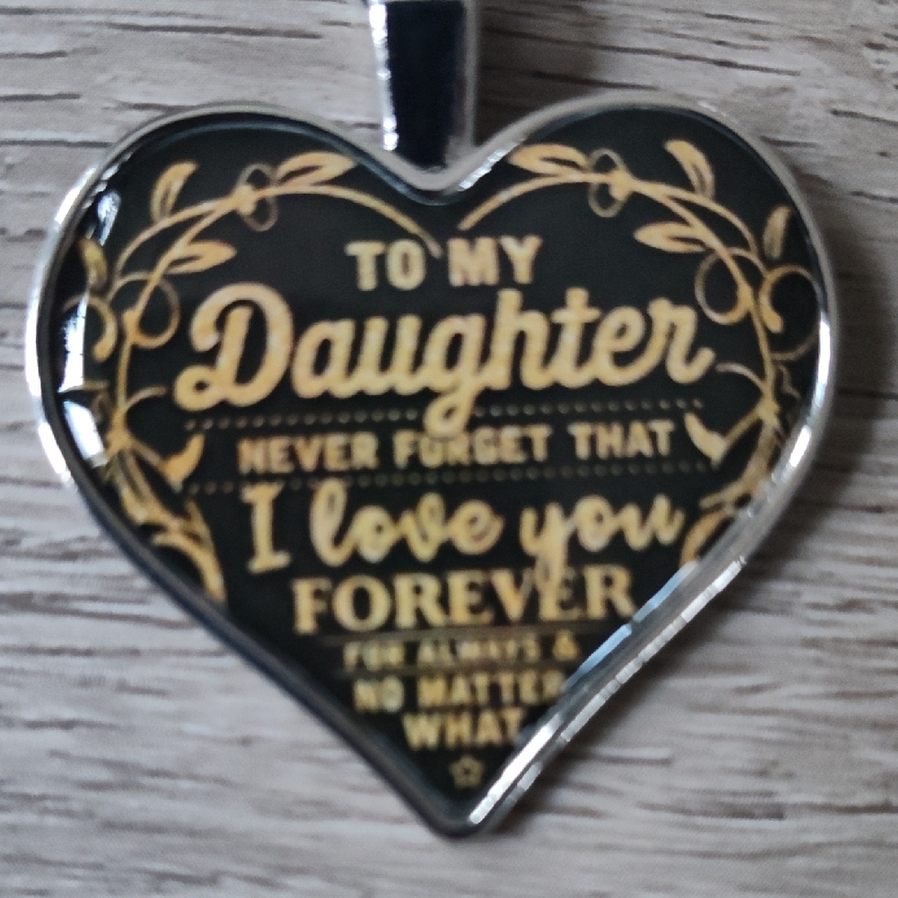 3 Items $10🆕12 inch "My Daughter" Charm Necklace